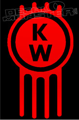 Kenworth Trucks Badge Style 2 Decal Sticker
