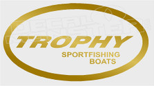 Trophy Sportfishing Boat Decal Sticker