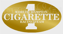 Champion Cigarette Racing Team Boat Decal Sticker