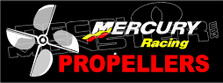 Mercury Marine Racing Propellers 1 Boat Decal Sticker