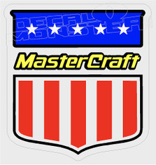 Mastercraft Boat Emblem 2 Decal Sticker