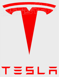 Tesla Logo Style 1 Auto Decal Sticker