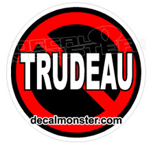 No Trudeau Edition Canada Decal Sticker