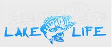Lake Life Fish Decal Sticker DM