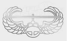 USA Air Force Wings Helicopter 1 Decal Sticker DM