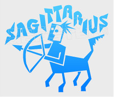 Astrological Zodiac Sign Sagittarius Decal Sticker DM