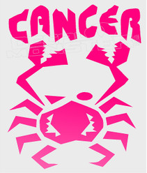 Astrological Zodiac Sign Cancer Decal Sticker DM