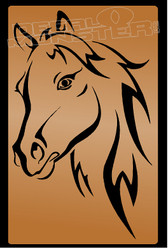 Horse Silhouette 7 Decal Sticker DM