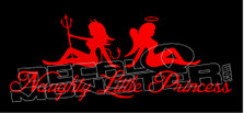 Naughty Little Princess3 Decal Sticker DM