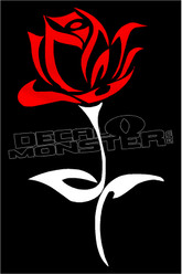 Awesome Rose Decal Sticker DM