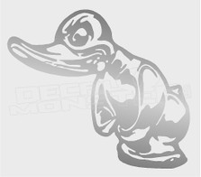 Mean Duck Mack Emblem Decal Sticker