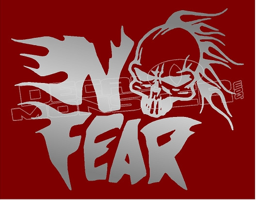 no fear logo skull