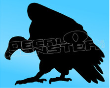 Vulture Silhouette Decal Sticker