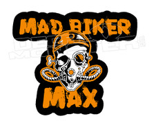 Mad Biker Max Decal Sticker