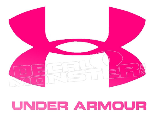 under armour logo decal