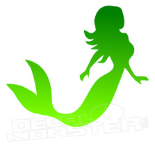 Mermaid Silhouette 1 Decal Sticker DM