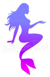 Mermaid Silhouette 3 Decal Sticker DM