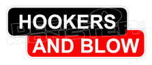 Hookers and Blow Logo Welding Decal Sticker DM