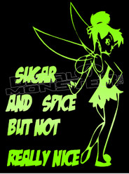 Tinkerbell Quote 1 Decal Sticker DM