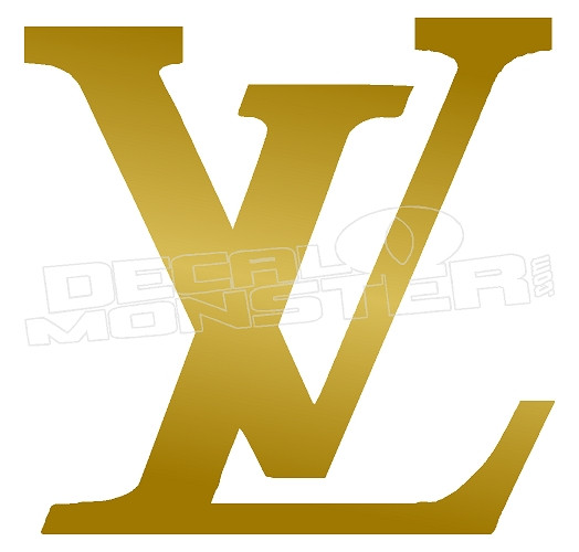 Louis Vuitton Logo Decal Sticker DM - DecalMonster.com