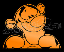 Tigger Cartoon Wave Winnie the Pooh Decal Sticker DM
