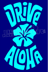 Islands Drive Aloha 1 Decal Sticker