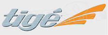 Tige Boats Logo Decal Sticker