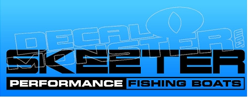 Skeeter Performance Fishing Boats Decal Sticker 
