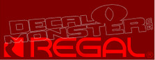 Regal Boats Logo 1 Decal Sticker