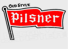 Drinks Pilsner Flag 1 Decal Sticker