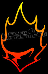 Bonfire Flames Decal Sticker