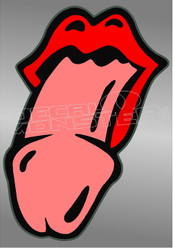 Rolling Dick Mouths Decal Sticker