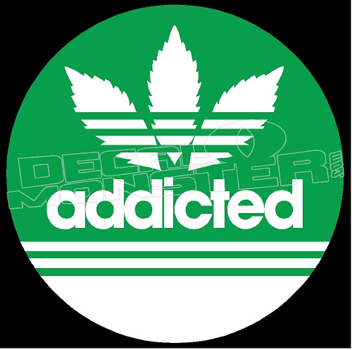 adidas weed logo