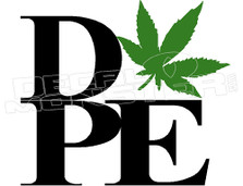 Marijuana Weed Dope Decal Sticker