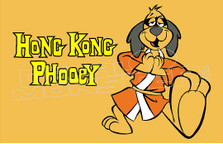 Hong Kong Phooey Silhouette Decal Sticker