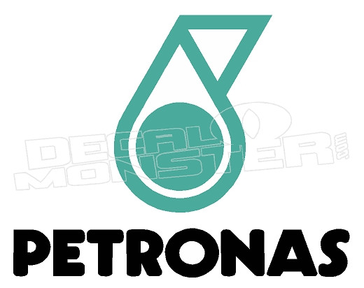 Petronas motorcycle car racing track sponsor graphics stickers x 2 pieces |  eBay