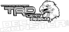 Trd Off Road Eagle Toyota Decal Sticker 