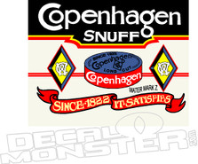 Copenhagen Snuff  Decal Sticker