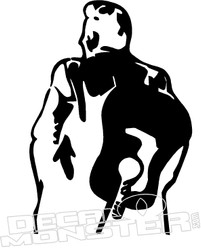 Jonny Cash 2 Music Decal Sticker