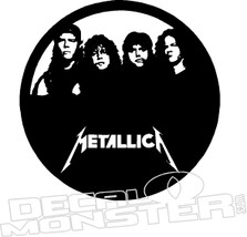 12057 Metallica Music Decal Stcker
