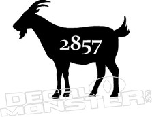  Goat 2857 Connor McDavid Hockey Decal Sticker
