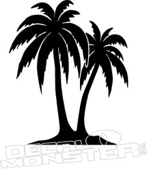 Palm Trees Decal Sticker