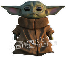 Baby Yoda Star Wars Decal Sticker DM
