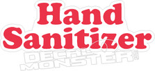 Hand Sanitizer Coronavirus Covid-19 Decal Sticker