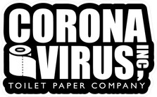 Corona Virus Inc Toilet Paper Company Decal Sticker
