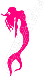 Mermaid Silhouette9 Hawaii Decal Sticker DM