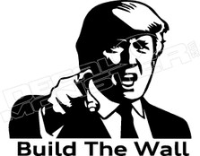 Trump Build The Wall Decal Sticker DM