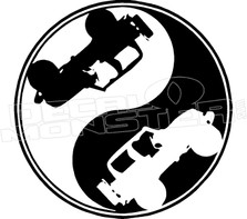 Jeep Ying Yang Decal Sticker