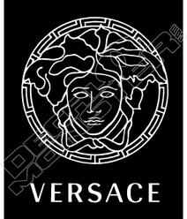 Versace Brand Decal Sticker