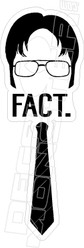 Fact The Office Decal Sticker